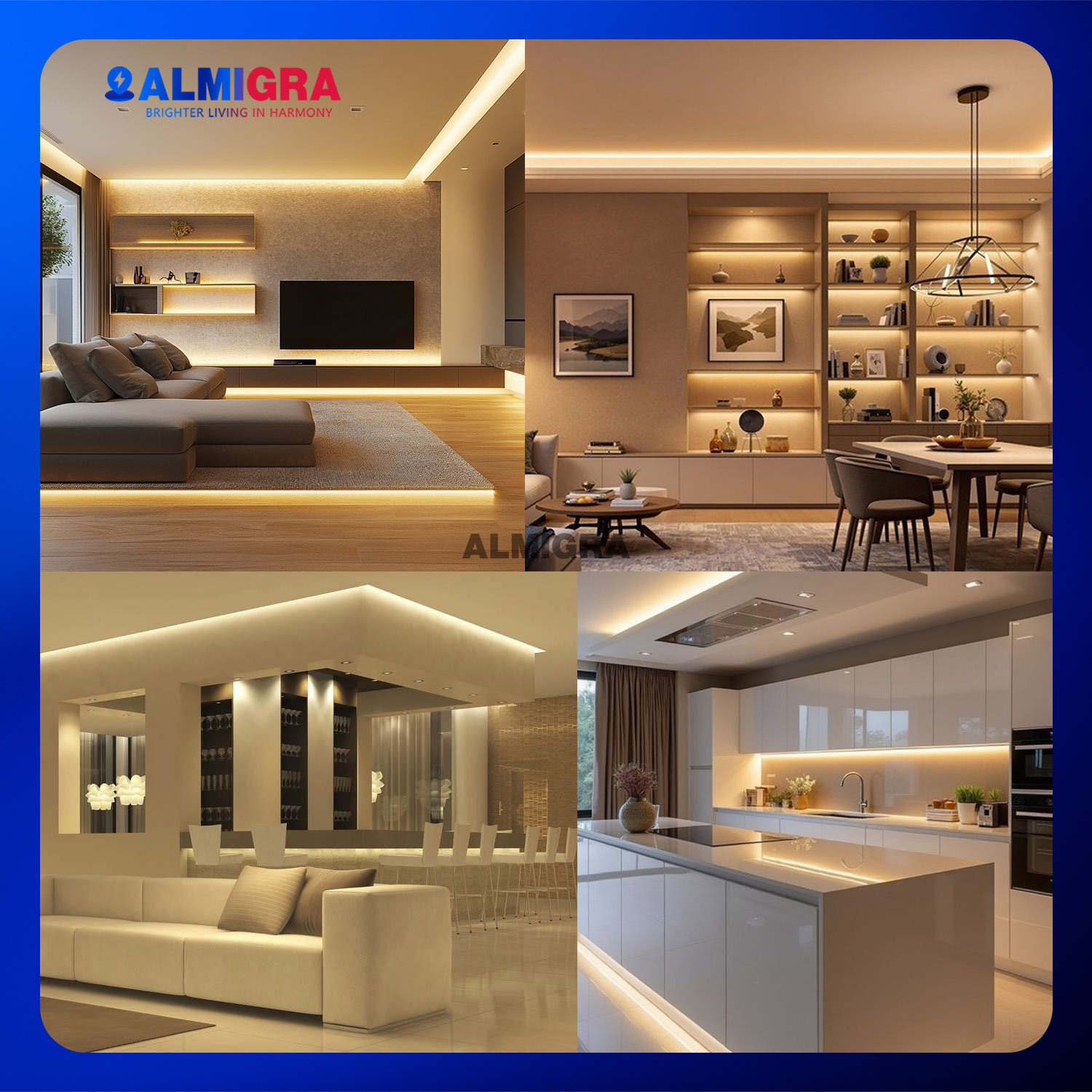 COB LED Strip Flexible DC 24Volt 10 Meter 24 Volt Warmwhite Natural White - Image 2